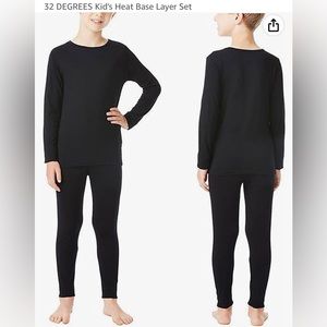 3 for $5✨32 Degrees Kids Thermal Under shirt and pants set, Size M(8-10)